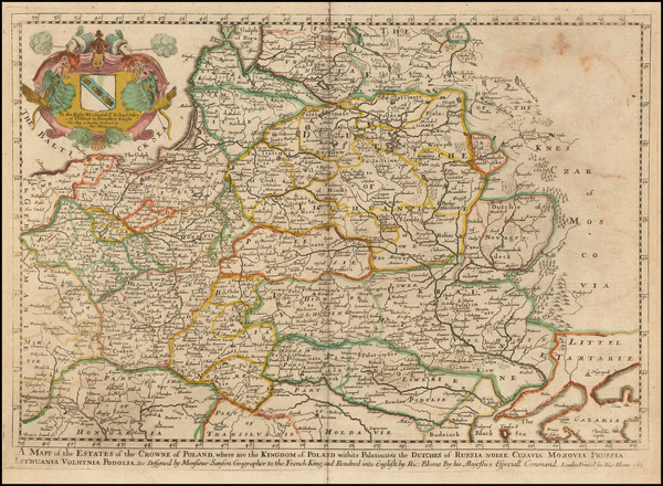 11-Poland and Baltic Countries Map By Richard Blome