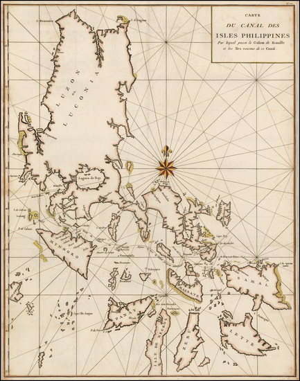 96-Philippines Map By George Anson