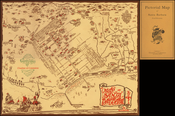 86-California Map By William Johnson Goodacre