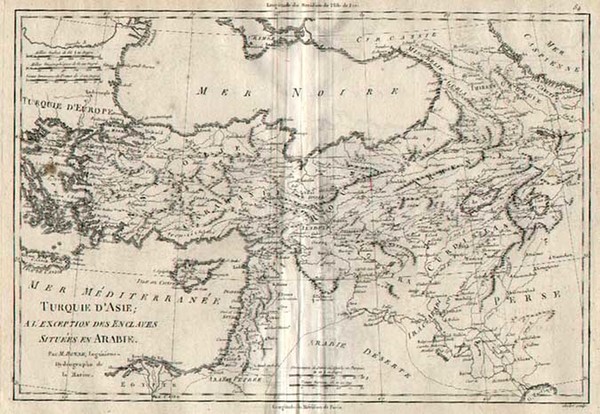 79-Asia, Central Asia & Caucasus, Middle East and Turkey & Asia Minor Map By Rigobert Bonn