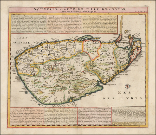 52-India and Other Islands Map By Henri Chatelain