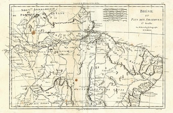 33-South America Map By Rigobert Bonne