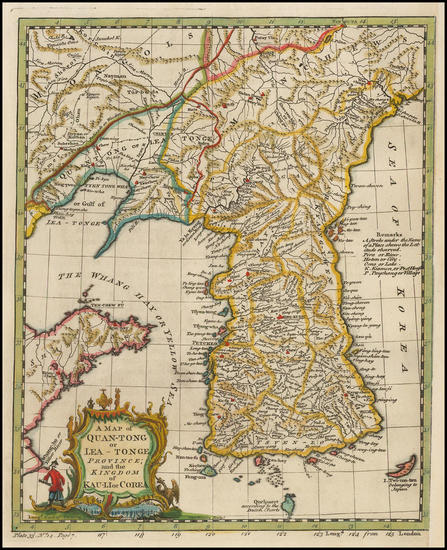 9-Korea Map By Thomas Kitchin