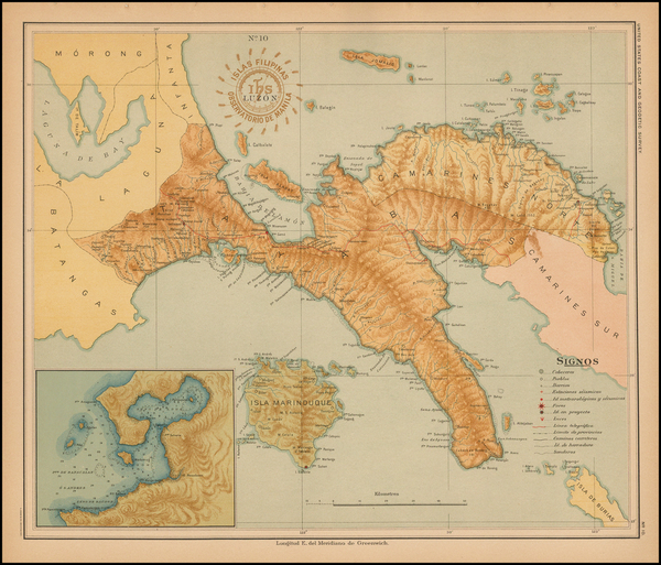 11-Philippines Map By Hoen & Co.