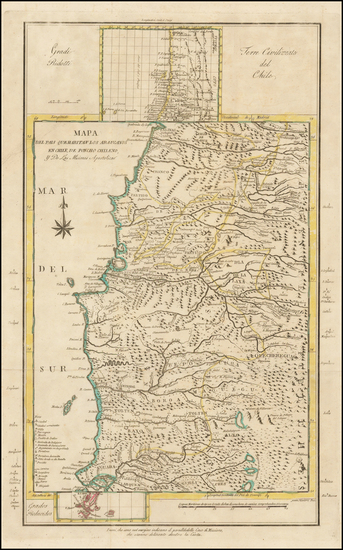 10-South America and Chile Map By Giuseppi Sallusti