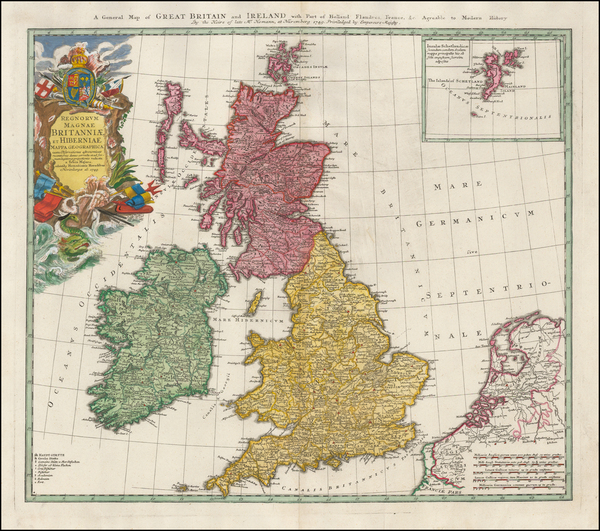 27-British Isles Map By Homann Heirs