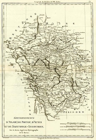 87-Europe and France Map By Rigobert Bonne