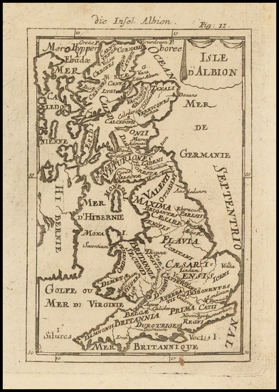 18-British Isles Map By Alain Manesson Mallet