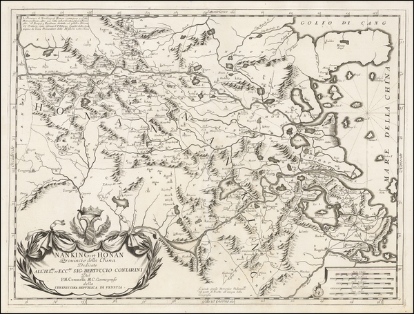 2-China Map By Vincenzo Maria Coronelli