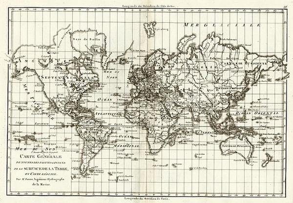 100-World and World Map By Rigobert Bonne