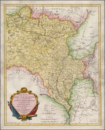 29-Poland, Russia and Baltic Countries Map By Paolo Santini