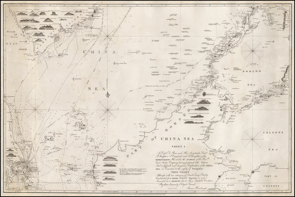 100-Southeast Asia and Philippines Map By James Horsburgh