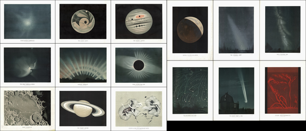 34-Celestial Maps Map By Etienne Leopold Trouvelot