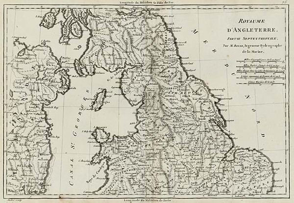 96-Europe and British Isles Map By Rigobert Bonne