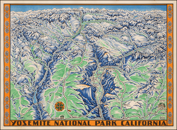 6-California Map By Schwabacher-Frey Co.