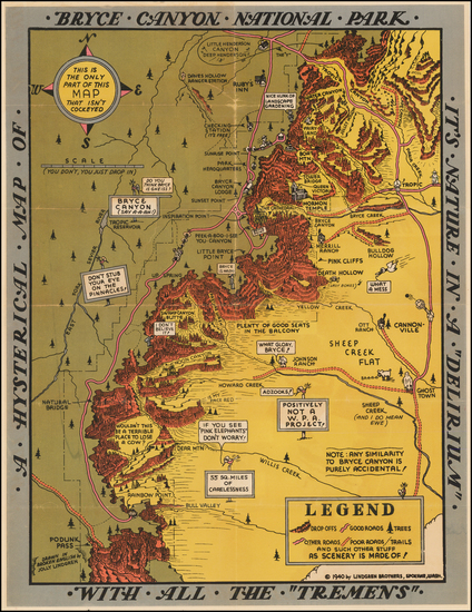 10-Southwest Map By Lindgren Brothers