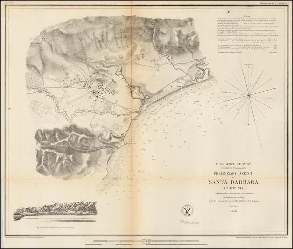 21-California Map By United States Coast Survey