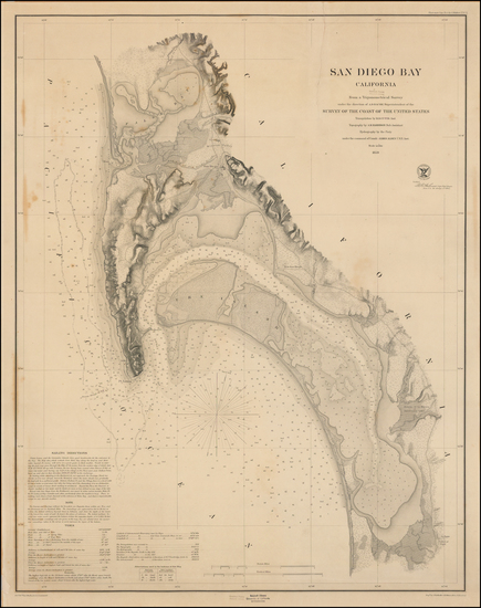 29-San Diego Map By United States Coast Survey