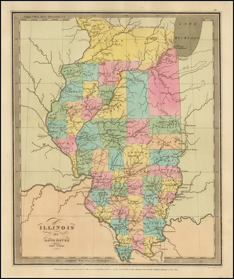 41-Midwest and Illinois Map By David Hugh Burr