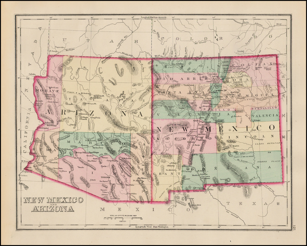 9-Southwest Map By O.W. Gray