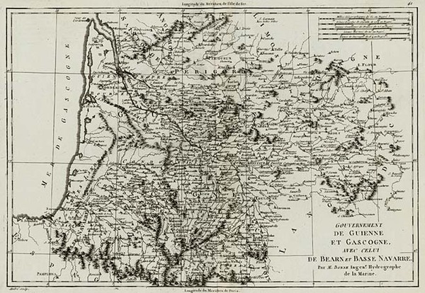 68-Europe, France and Spain Map By Rigobert Bonne