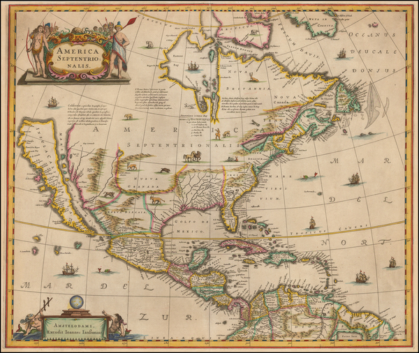 26-North America and California Map By Jan Jansson