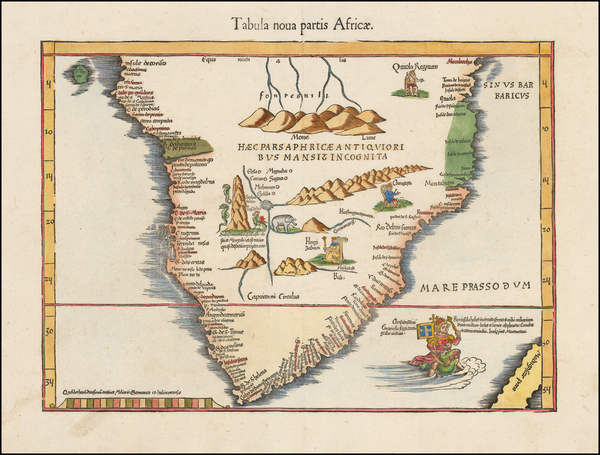 46-South Africa Map By Lorenz Fries