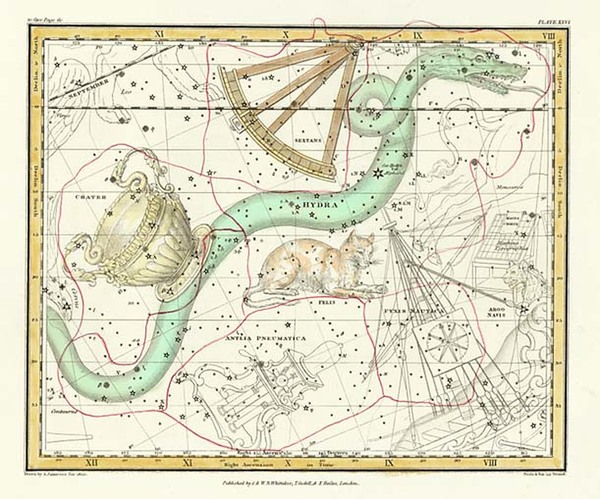 41-World, Celestial Maps and Curiosities Map By Alexander Jamieson