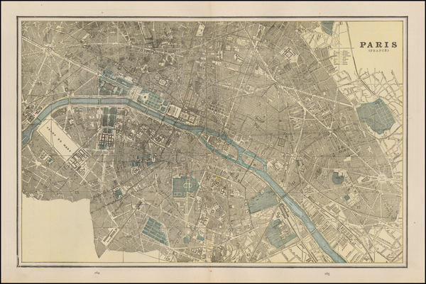 1-France Map By George F. Cram