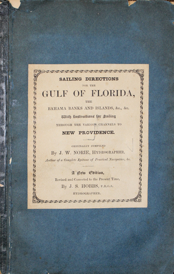 70-Florida and Caribbean Map By J. S. Hobbs