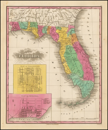 26-Florida Map By Anthony Finley