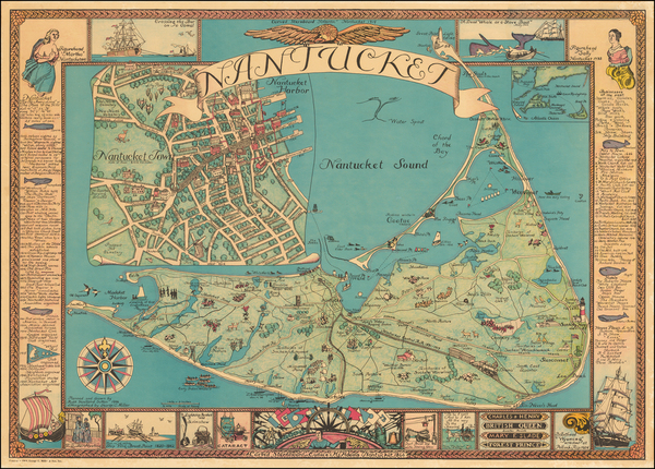 15-Massachusetts Map By George C. Miller & Son / Ruth Haviland Sutton