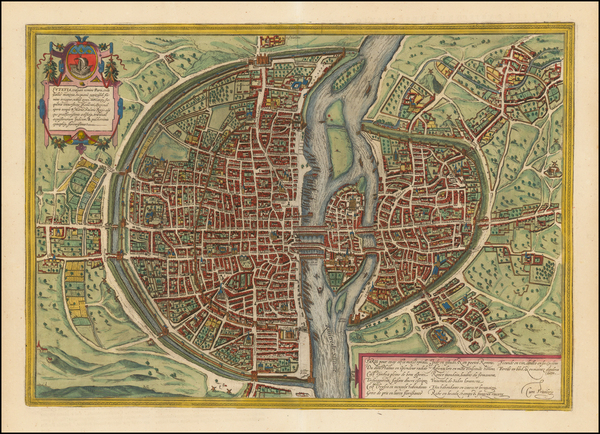 6-Paris and Île-de-France Map By Jan Jansson