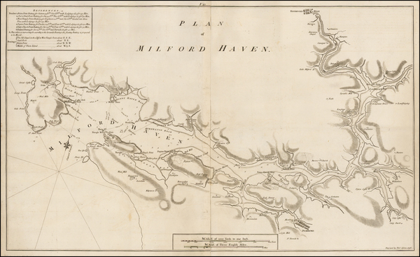 1-British Isles, British Counties and Wales Map By Thomas Jefferys