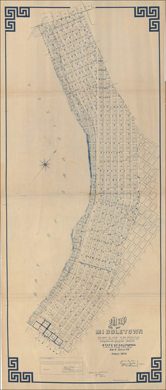 4-San Diego Map By John E. Jackson