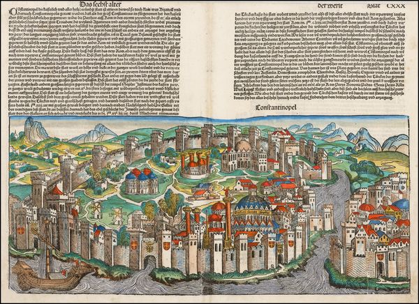 58-Turkey and Turkey & Asia Minor Map By Hartmann Schedel