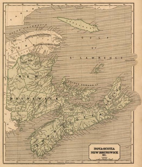 91-Canada Map By Sidney Morse  &  Samuel Breese