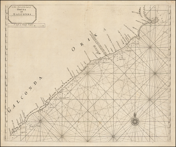 57-India Map By Mount & Page / Samuel Thornton