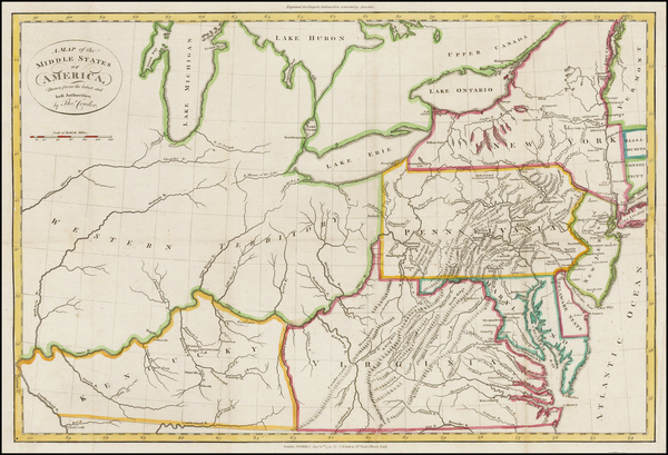 2-Mid-Atlantic, South and Midwest Map By Thomas Conder