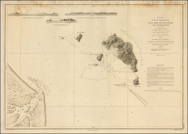 89-Southeast Asia Map By F. Vidalin  &  G. Heraud