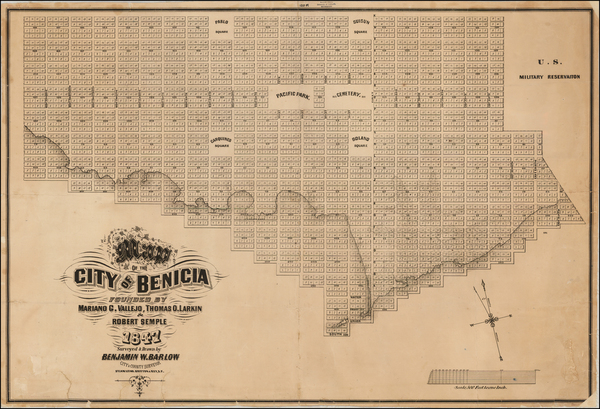 1-San Francisco & Bay Area Map By Britton & Rey