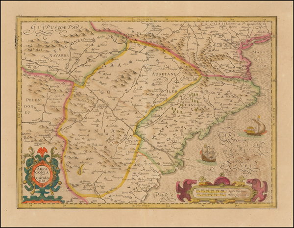 61-Spain and Catalonia Map By Michael Mercator