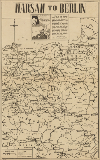 57-Europe, Europe, Poland, Russia, Czech Republic & Slovakia, Baltic Countries and Germany Map