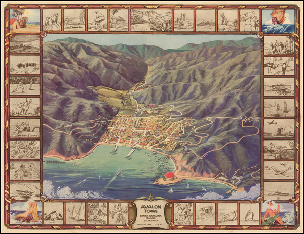 24-California Map By L.C.B. Co.