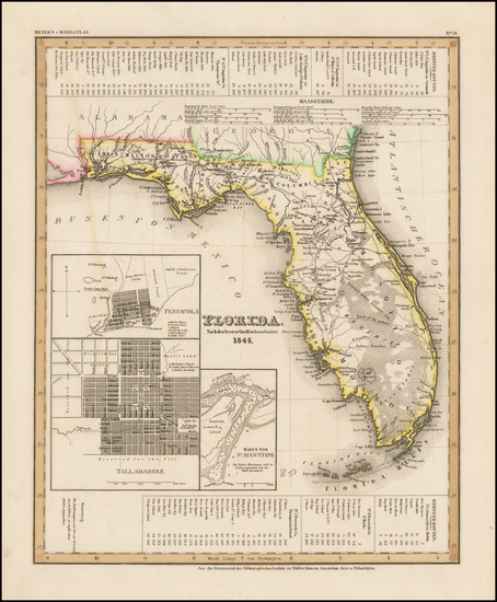 29-Florida Map By Joseph Meyer