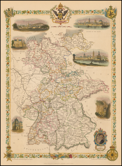 25-Germany Map By John Tallis