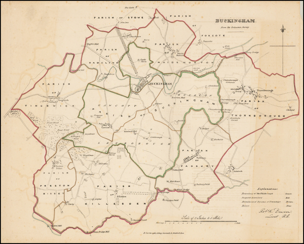 39-British Isles and British Counties Map By 