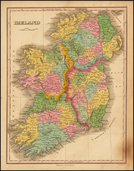 33-Ireland Map By Anthony Finley