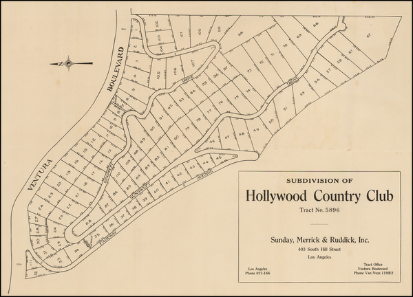 77-California Map By Sunday, Merrick & Ruddick, Inc.