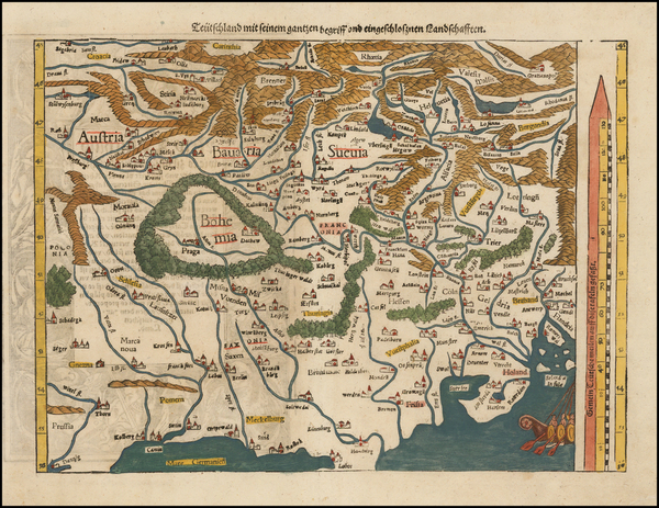 81-Netherlands, Poland, Hungary, Czech Republic & Slovakia, Baltic Countries and Germany Map B